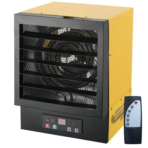 Dura Heat 240 Volt Hard-Wired Ceiling Mount Electric Garage Space...