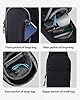 WATERFLY Brusttasche Schultertasche Umhängetasche Herren Klein Männerhandtasche Sling Bag Damen Tasche Messenger Crossbody Bag Crossbag für Outdoor-Sportarten Reise Radfahren Wandern #4