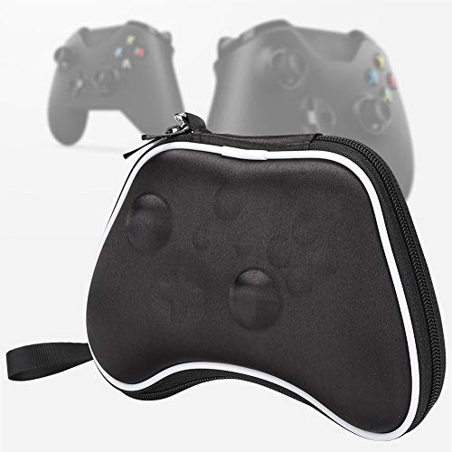 PUSOKEI Game Console Bag for Xbox, EVA Portable Storage Bag Protection Hard Pouch Case for XBox One Controller