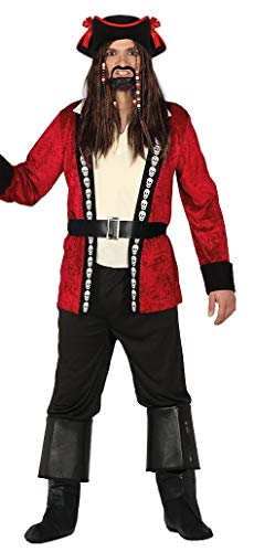 Fiestas Guirca Costume Da Pirata Bucaniere Corsaro Uomo