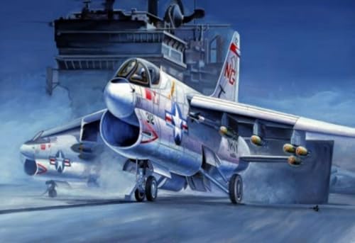 ホビーボス 1/72 ミリタリープラモデル A-7A 海盗II 航空機 組み立て式 スケールモデル 87201
