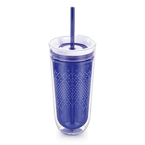 Zoku Vaso de Viaje, Unisex, Tumbler, Azul, n/a