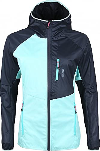 Logan L 3in1 Jacke Damen - Größe 38, Farbe Tahitian Tide, Langarm Mit Reißverschluss