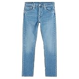 TAPERAT WAIST/RISETAPEREDLIGHT INDIGO - WORN IN