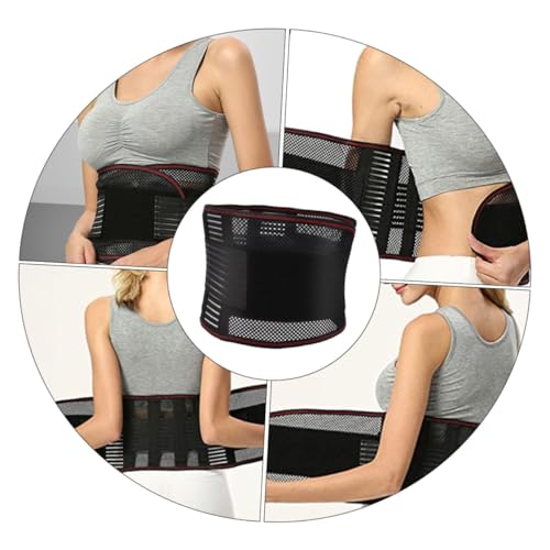 Faja lumbar ajustable color negro talla M miniatura 4