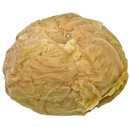 TraditiiRomanesti Whole Sour Cabbage Pickled Cabbage Head Fermented & Probiotic Sauerkraut 4-5 Lb