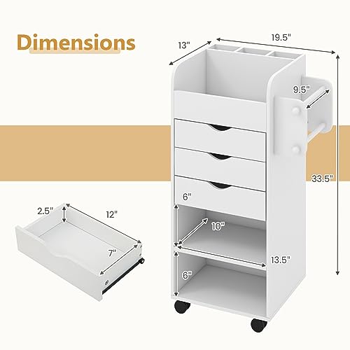 Chariot de rangement papier cadeau pour simplifier vos fêtes - 3