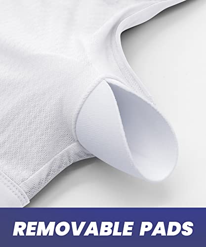 Image of Sports Bras for Women High Support Large Bust Strappy Workout Tanks Tops