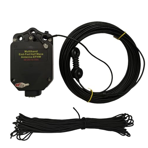 Antenne RF semi-onde portable avec sac de rangement pour radio Ham