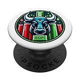 SOFI Stock Market Ticker PopSockets Adhesive PopGrip