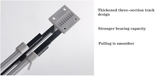 Miniatura 4 de Organizador de ropa extraíble para pantalones, 15.748 in15.7 pulgadas, barra de valet de armario, barra de valet ajustable para armario de montaje