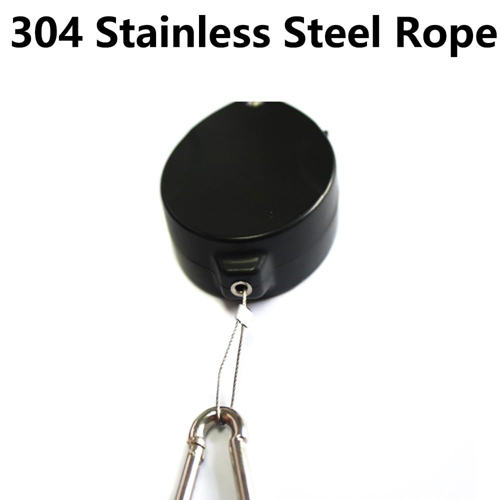 Plant Pulley, Retractable Hanger Adjustable Heavy Duty Plant Pulley - Image 4