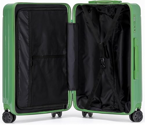 Hard Shell Suitcase with Double Spinner Wheels Lightweight Rolling Luggage with Lock Aluminum Telescoping Handle3