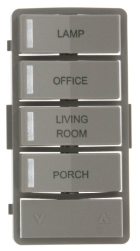 Leviton VPZLB-Z4W kit de botones blanco Vizia RF para controlador VRCZ4