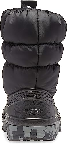 Crocs Kids Unisex Classic Neo Puff Boot (Little Kid/Big Kid) Black 12 Little Kid M3