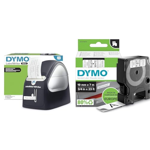 Imprimante d'étiquettes DYMO 450 Duo papier thermique haute résolution 600x300 PPP