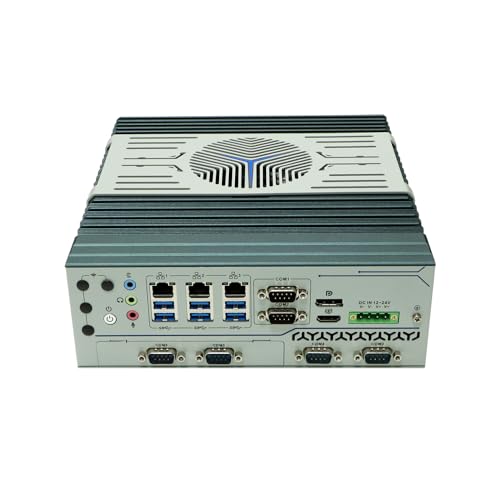Image of Industrial PC, Embedded Computer, I5 10500T, IX14, TPM2.0, 3 x LAN, 6 x COM, DP, HDMI, 12-24V Phoenix Terminal, Support Watchdog, PXE, WOL, 64G RAM, 2TB SSD