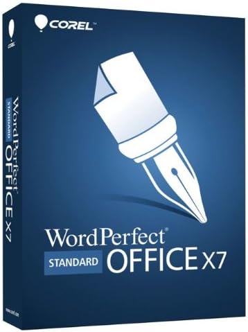 Corel WordPerfect Office X7 Standard Upgrade (Old Version)