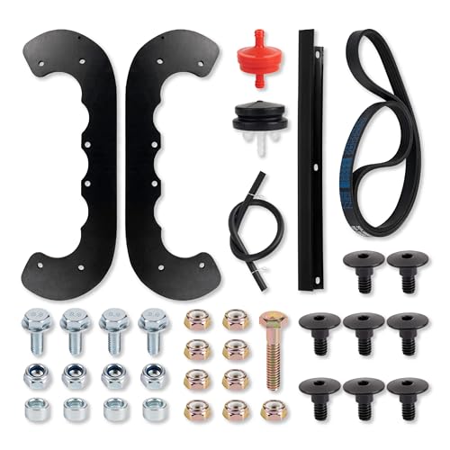 BlueStars 99-9313 Rubber Paddles 55-8760 Scraper Blade 95-6151 Drive Belt and Hardware Kits - for...