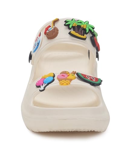 Image of CASSIEY Women Fashionable Comfortable Lightweight Slingback Clogs Sandals, Outdoor EVA Clogs
