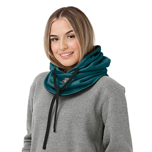 FOCO Philadelphia Eagles NFL Drawstring Hooded Gaiter - Image 4