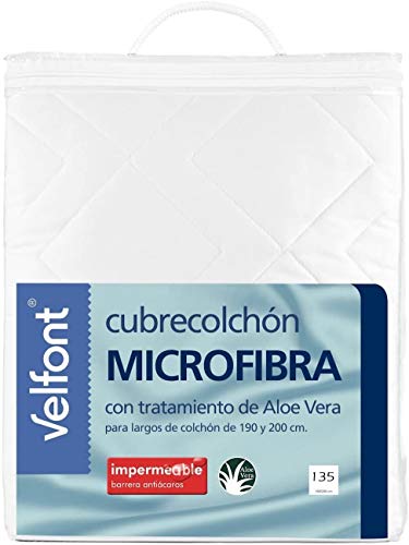 Velfont Cubrecolchon Microfibra Impermeable