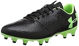 Under Armour Ua Magnetico Select Fg Jr, Unisex-Kinder Fußballschuhe, Schwarz (Black/Black/Lime Light (002) 002), 37.5 EU