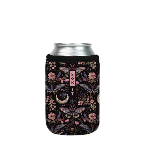 Sok It CanSok Sleeve for Beer & Soda Insulated Neoprene Cover (Into the Night, 12oz Can Sleeve)