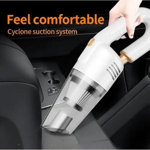 Image of Handheld Vacuums Cordless, 120W Handheld Vacuum Cleaner with Powerful Suction, Portable Rechargeable Car Vacuum Cleaner, Lightweight Wet Dry Vacuum for Office, Home, Car & Pet