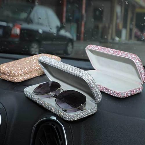 Étui à lunettes bling Sanfly grande boîte de rangement - 7