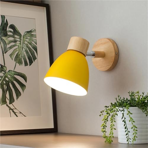 Aplique de pared LED nórdico para crear un ambiente acogedor en tu dormitorio o mesita 5