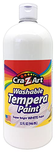 Cra-Z-Art Washable Tempera Paint White 32oz