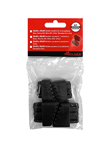 Kit Conteras Rolser 33x20 y 40x20 - Negro