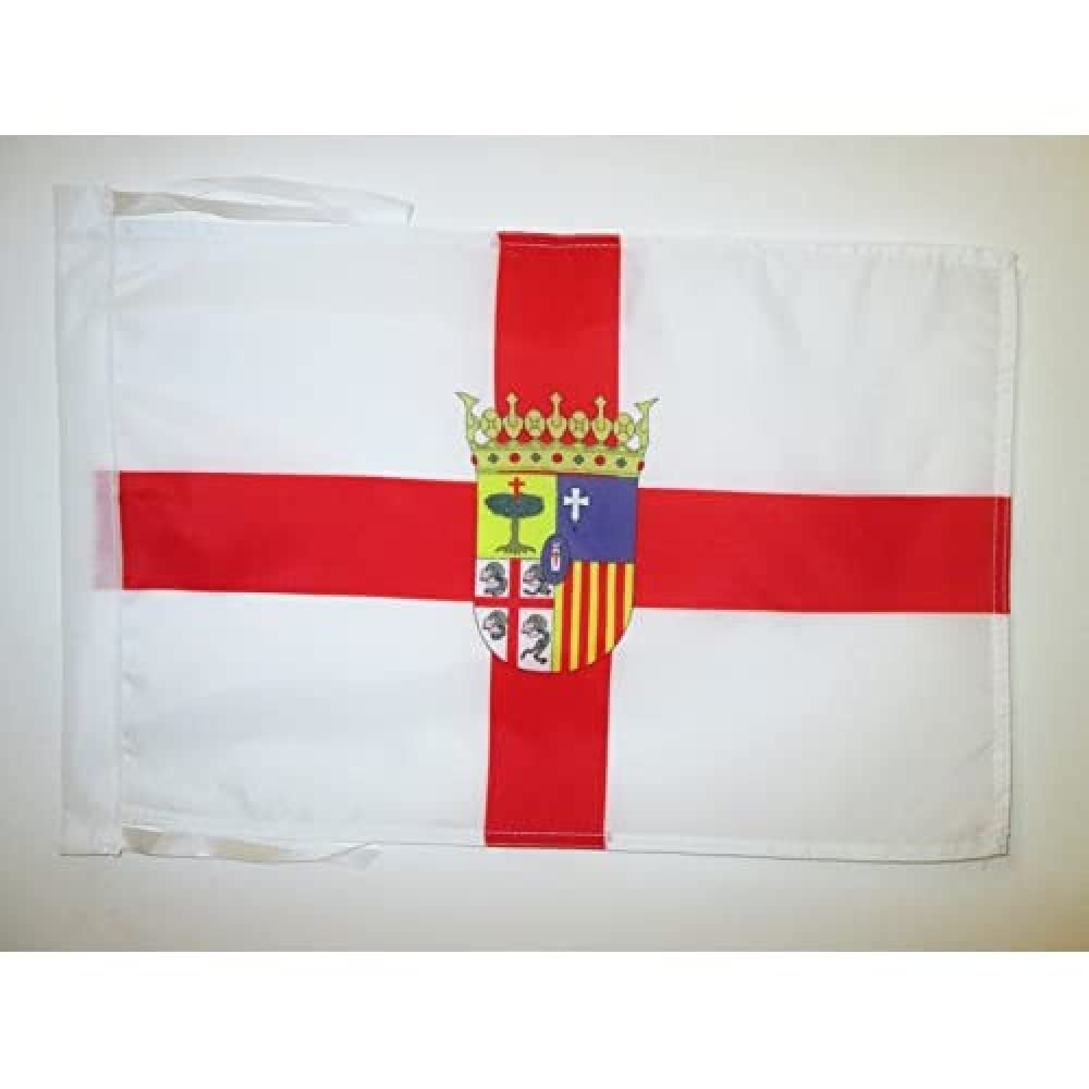 Iran Old Persia Flag 18'' x 12'' cords - Persian SMALL flags 30 x 45cm - Banner 18x12 in - AZ FLAG — view 1076