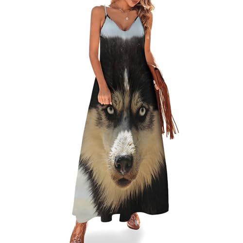 Robe de plage husky pour femmes longue et fluide idéale pour les soirées décontractées d'été