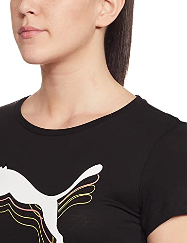 Image of PUMA Women's Printed Regular Fit T-Shirt