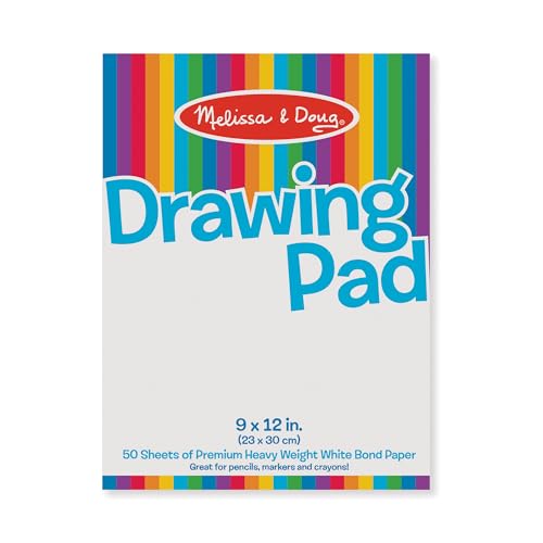 Melissa & Doug 9x12 Drawing Pad 50 Sheets...