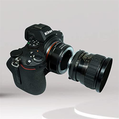 Image of PHOLSY Lens Mount Adapter Compatible with Olympus Zuiko OM Lens to Nikon Z Mount Camera Body Compatible with Nikon Z fc, Z30, Z9, Z8, Z6 II, Z7 II, Z6, Z7, Z5, Z50