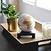 MOVA Globe – White and Gold 4.5” | Solar-Powered Rotating World Globe for Desk | Elegant Modern Decor | No Batteries or Wires
