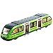 Simulación de tren y metro, juguete de autobús, juguete para tirar de sonido y tren con luz de puerta de juguete para niños.