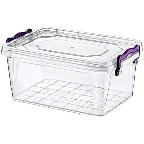 20 Litre Clear Kitchen Storage Container Cover