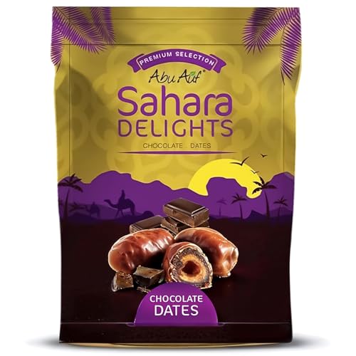Abu Auf Sahara Delights Premium Chocolate Egyptian Dates 300g
