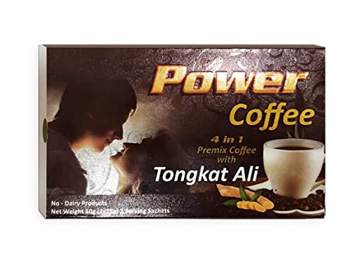Image of 2022 New Herbal Strong Man Maca Tongkat Ali maca Coffee | Improves Energy And Stamina | Good For Men And Women (8x25g) Pack Of 4