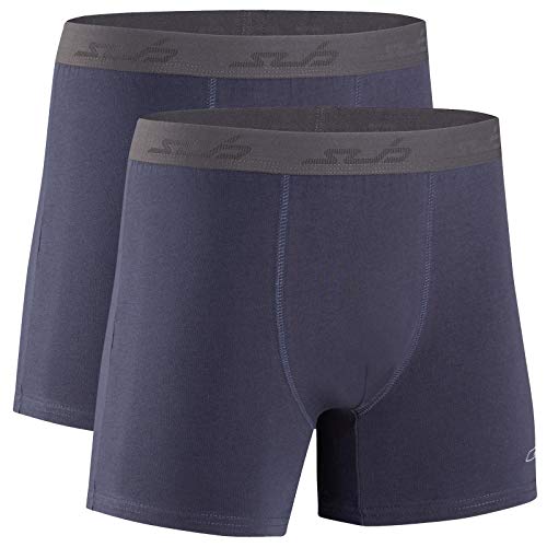 Sub Sports Core Herren Boxershorts, Baumwolle, 2 Stück, Blau / Blau - M Cover