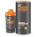 Produktbild Dextro Energy Eiweißpulver Whey und Casein Protein inkl. Protein Shaker | 750g Vanille Proteinpulver ohne Zuckerzusatz | Ideal für Protein Pancake