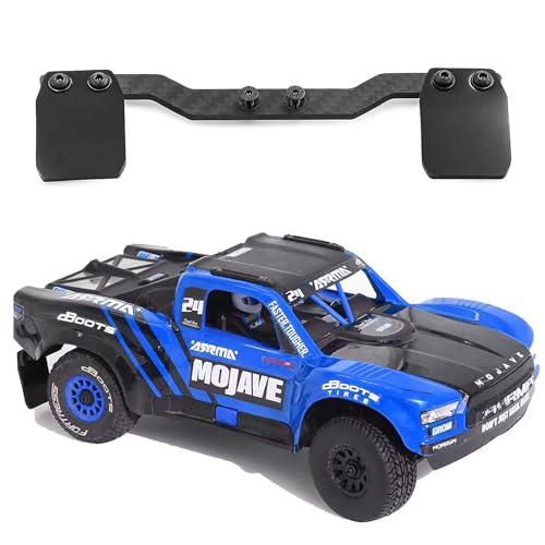 Image of Rear Flaps Fenders Flares Mud Guard Carbon Fiber for Arrma 1 /14 Mini Mojave Grom Upgrade Parts