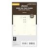 Filofax Personal week on two pages cotton cream English 2026 diary 26-68424