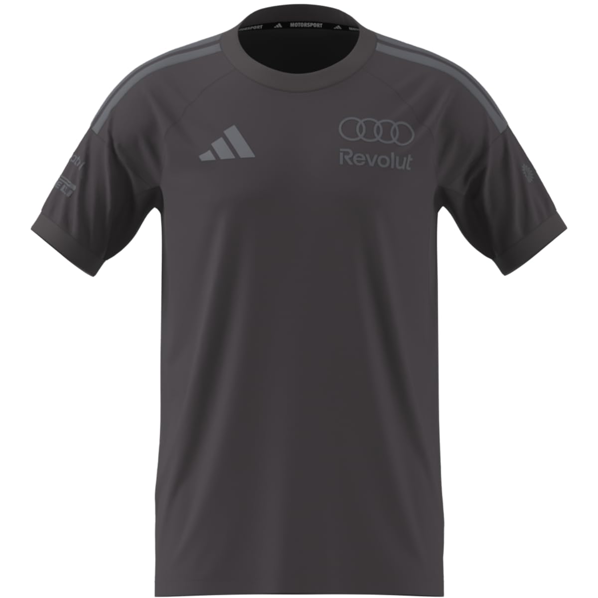 adidas Men's Camiseta Audi REVOLUT F1 Team Drive RÉPLICA