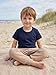 TupTam Baby Jungen Kurzarm T-Shirt mit Aufdruck Unifarben Sterne Streifen 5er Set, Farbe: Mehrfarbig 5, Größe: 92
