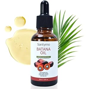 Batana Oil for Hair Growth 100% Raw Organic Batana Hair Mask from Honduras, Wild Growth, Scalp Promotes Thickness, Prevents Loss for Men & Women, 30ML
